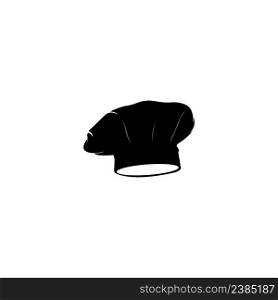 chef hat vector icon illustration logo design.