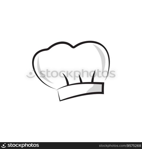 Chef hat vector image