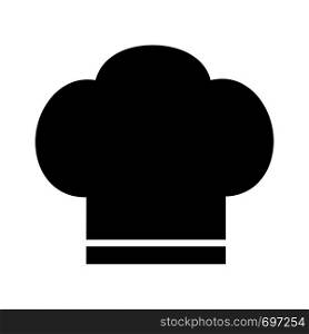 Chef icon hat silhouette on the white background illustration vector eps 10 cooking hat. Chef icon hat silhouette on the white background illustration vector cooking hat