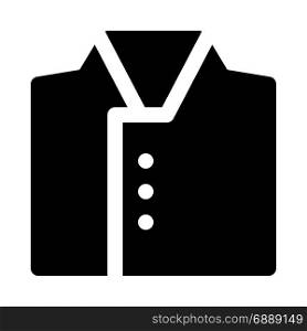 chef uniform, icon on isolated background