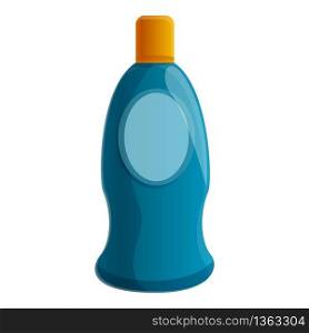 Chemical bottle cleaner icon. Cartoon of chemical bottle cleaner vector icon for web design isolated on white background. Chemical bottle cleaner icon, cartoon style