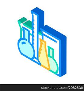 chemical cabinet equipment isometric icon vector. chemical cabinet equipment sign. isolated symbol illustration. chemical cabinet equipment isometric icon vector illustration