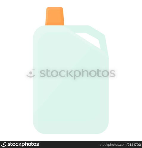 Chemical canister icon cartoon vector. Plastic jerrycan. Container can. Chemical canister icon cartoon vector. Plastic jerrycan