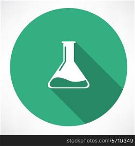 Chemical Icon. Flat modern style vector illustration