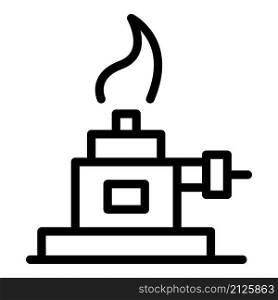 Chemical lab fire icon outline vector. Medical tool. Chemistry test. Chemical lab fire icon outline vector. Medical tool