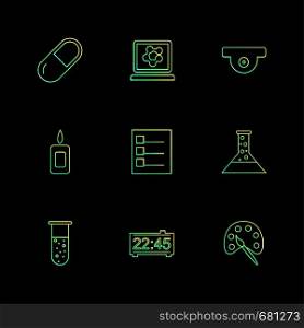 chemical , madical , lab, science , beaker , testtube , flask ,icon, vector, design, flat, collection, style, creative, icons