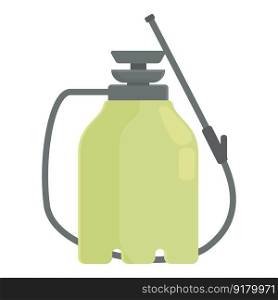 Chemical sprayer icon cartoon vector. Garden spray. Insect toxic. Chemical sprayer icon cartoon vector. Garden spray