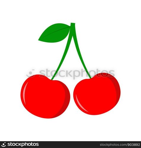 cherry - fruit icon vector design template