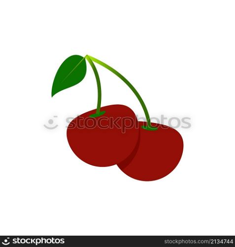 cherry icon design vector templates white on background