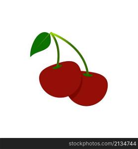 cherry icon design vector templates white on background