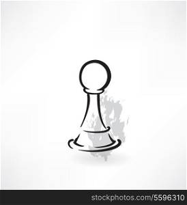 chess grunge icon