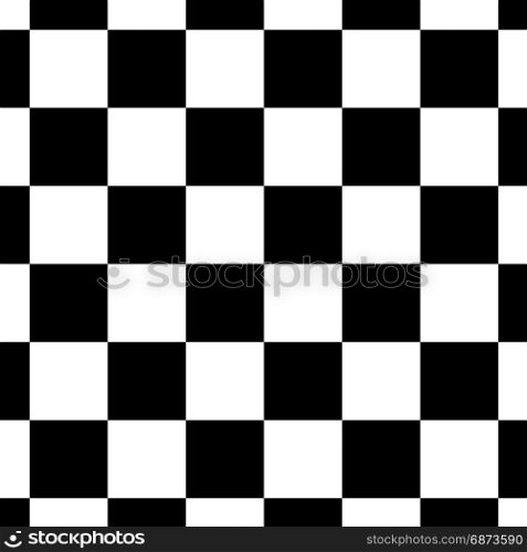 Chessboard or checker board seamless pattern in black and white. Checkered board for chess or checkers game. Strategy game conce. Chessboard or checker board seamless pattern in black and white. Checkered board for chess or checkers game. Strategy game concept. Checkerboard background.