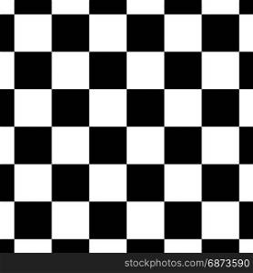 Chessboard or checker board seamless pattern in black and white. Checkered board for chess or checkers game. Strategy game conce. Chessboard or checker board seamless pattern in black and white. Checkered board for chess or checkers game. Strategy game concept. Checkerboard background.