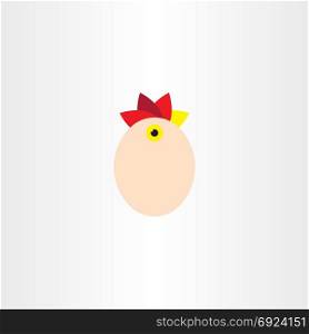 chicken egg vector element icon symbol