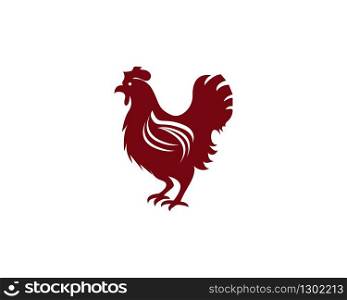 Chicken logo vector template