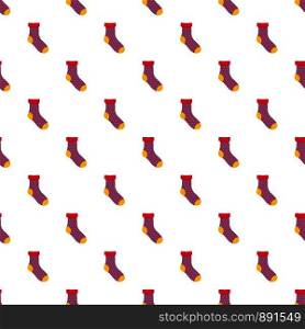 Child sock pattern seamless vector repeat for any web design. Child sock pattern seamless vector