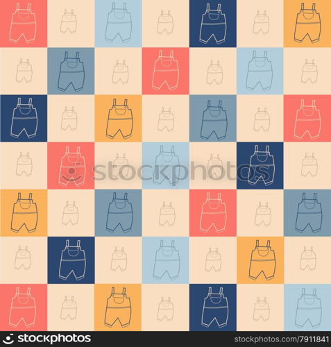 Childish seamless pattern vector format