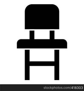Children chair icon. Simple illustration of children chair vector icon for web. Children chair icon, simple style