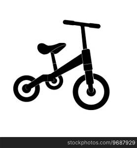 Children’s bicycle icon vector illustration design