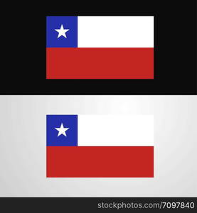 Chile Flag banner design