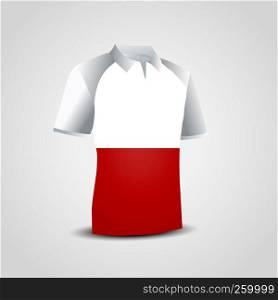 Chile Flag on T-shirt