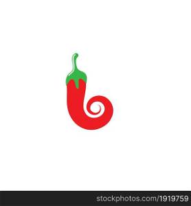 Chili icon vector illustration design template