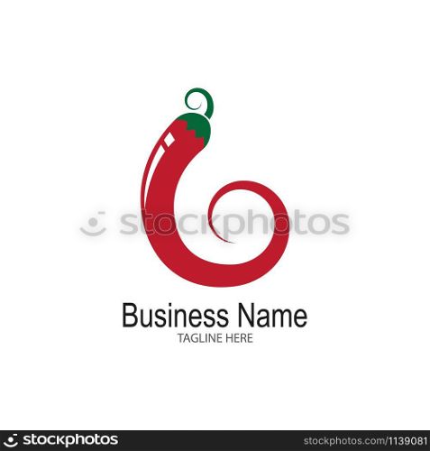 Chili logo template
