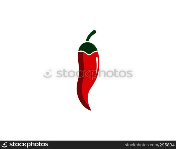 chili logo template vector icon illustration design