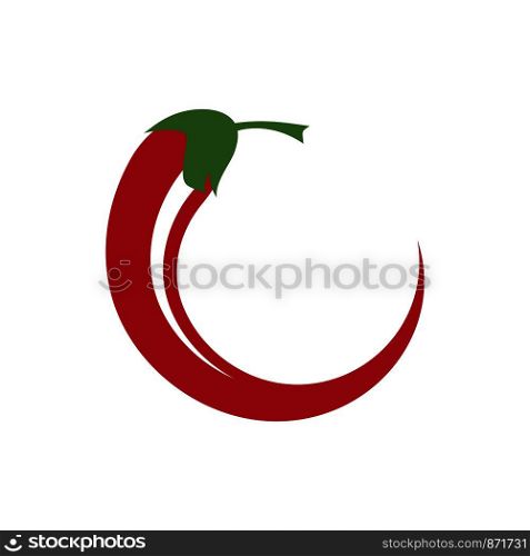 Chili logo vector ilustration template