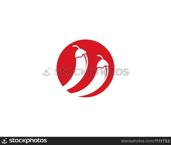 Chili logo vector template