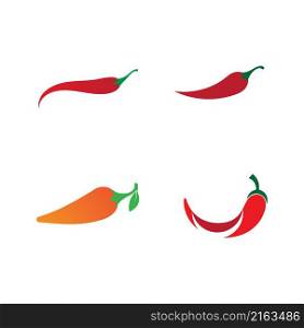 Chili logo vector template design illustration