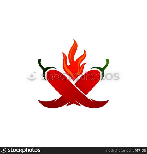 chili-pepper icon. flat illustration of chili-pepper - vector icon. chili-pepper sign symbol