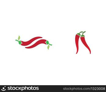 Chili symbol vector icon illustration