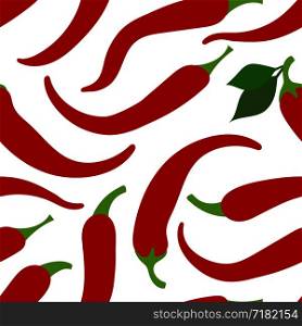 Chilli seamless pattern. Hot pepper. Spicy taste. Red vegetable. Paprika. Hand drawn doodle vector sketch background. Healthy food. Vegetarian product. Jalapeno sauce. Mexican, Georgian or Caucasian menu. Chilli seamless pattern. Hot pepper. Spicy taste. Red vegetable. Paprika. Hand drawn doodle vector sketch. Healthy food. Vegetarian product. Jalapeno sauce. Mexican, Georgian or Caucasian menu