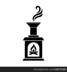 chimney icon logo vector design template