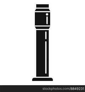 Chimney icon simple vector. Smoke house. Roof stack. Chimney icon simple vector. Smoke house