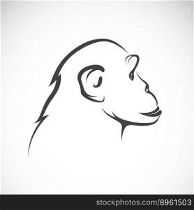 Chimpanzee vector image