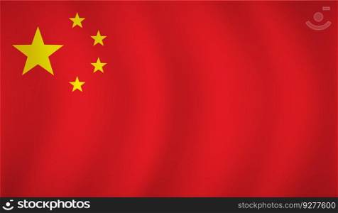 China flag background Royalty Free Vector Image