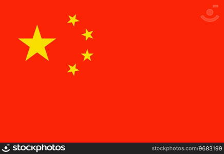 China flag simple, vector china official republic, illustration nationality empire emblem, national banner of patriot, chinese nation, asia east. Country chinese goverment. China flag simple, vector china republic