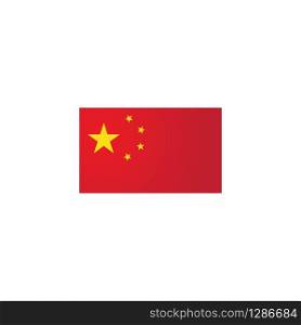 China flag vector illustration design