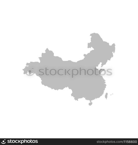 China map vector