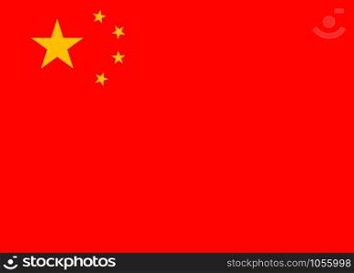 China national flag background. Vector eps10 billustrtion