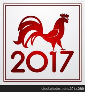 Chinese Calendar for the 2017 Year of Rooster. Vector Illustration EPS10. Chinese Calendar for the 2017 Year of Rooster. Vector Illustrati