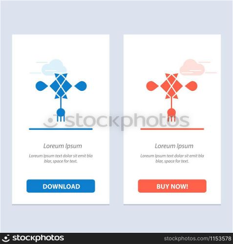 Chinese knot, China, Chinese, Decoration Blue and Red Download and Buy Now web Widget Card Template