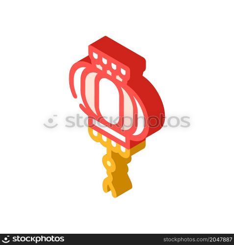 chinese new year isometric icon vector. chinese new year sign. isolated symbol illustration. chinese new year isometric icon vector illustration