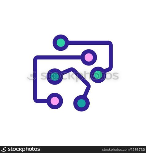 chip icon vector. Thin line sign. Isolated contour symbol illustration. chip icon vector. Isolated contour symbol illustration