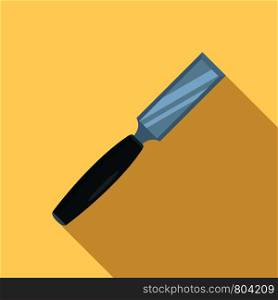 Chisel icon. Flat illustration of chisel vector icon for web design. Chisel icon, flat style
