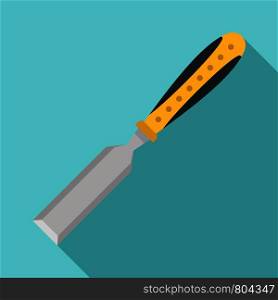 Chisel tool icon. Flat illustration of chisel tool vector icon for web design. Chisel tool icon, flat style