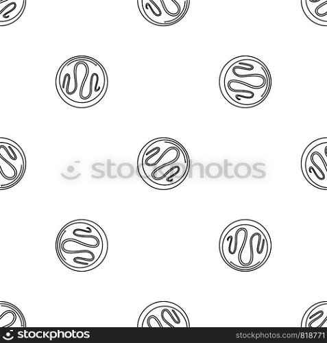 Choco biscuit icon. Outline illustration of choco biscuit vector icon for web design isolated on white background. Choco biscuit icon, outline style