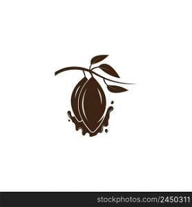 Chocolate logo design vector illustration